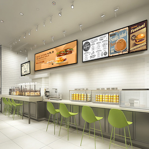 OEM ODM Android Digital Signage меню Smart LCD настенный рекламный экран для рекламного дисплея - Product Image 1