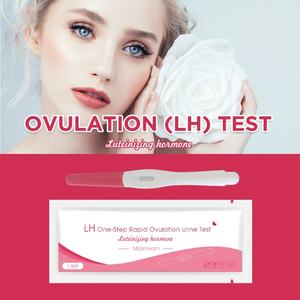 排卵を受けようとしている女性のためのLHテストストリップテストストリップキット出生力キットワンステップ排卵 (LH) テスト - Product Image 6