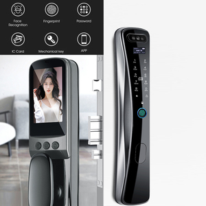 Prezzo all'ingrosso Smart blocco porta di sicurezza NFC scheda digitale Tuya telecomando impronta digitale 3d riconoscimento del volto Smart Lock - Product Image 6