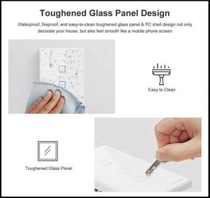 SONOFF T2 US 3GANG AU/US標準3ギャング2ウェイWifiタッチスイッチCEROSHスマートスイッチforSmart Home Alexa Google Home - Product Image 5