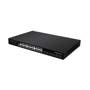 30 Port L3 yönetilen 10G Uplink 2.5G Ethernet anahtarı desteği DHCP sunucusu, QoS, ACL, SNMP V1/V2/V3, IGMP snov1 v1/v2 - Product Image 3