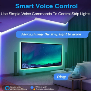 Светодиодный Wi-Fi контроллер RGB светодиодная осветительная полоса Голосовое управление от Alexa Google Home Wifi беспроводной смарт-контроллер - Product Image 5