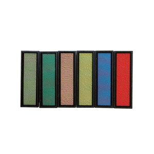 Kablosuz kontrol çoklu dil led adı etiketi programlanabilir mini led ekran kaydırma - Product Image 6