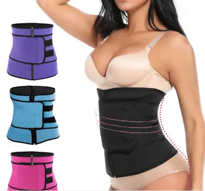 Donne Sudore Caldo Neoprene Vita Trainer Corsetto di Cincher Della Vita Trimmer Cinghia Dello Shaper Del Corpo Che Dimagrisce