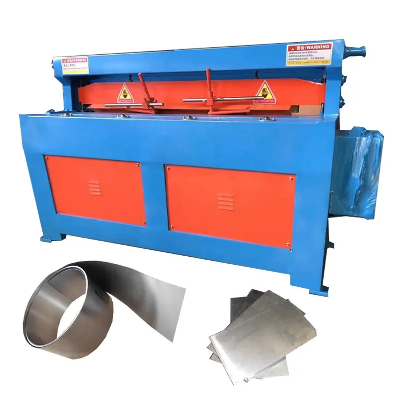 Automatisering Metalen Plaatschaar Machine Metaalguillotine Snijmachine