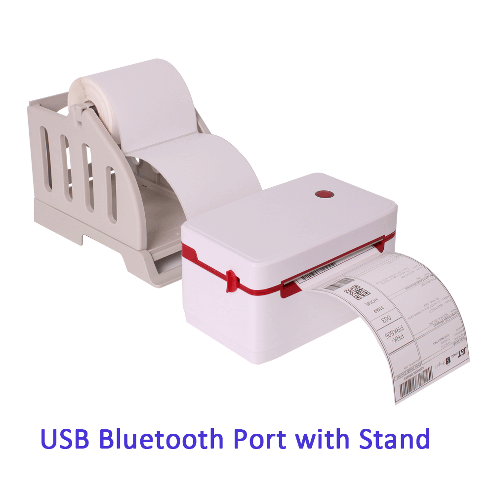 Impresora Bluetooth USB + soporte