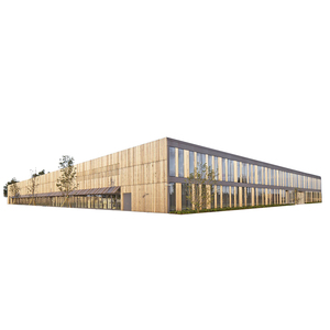 Fertige kunden spezifische öffentliche vorgefertigte Stahl konstruktion Gebäude konstruktion - Product Image 1