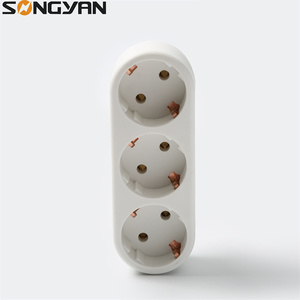 Prolunga Multi spina adattatore presa spina euro 220v di alimentazione ca - Product Image 2