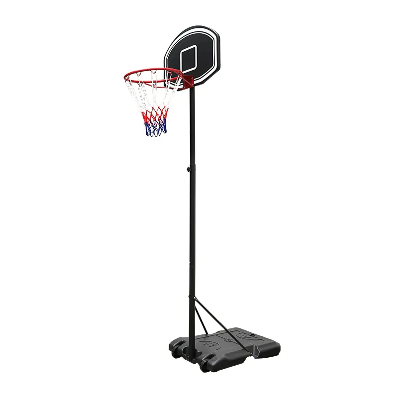 समायोज्य बास्केटबॉल स्ट्रीट गेंद स्टैंड के साथ कस्टम ऊंचाई समायोज्य बास्केटबॉल घेरा