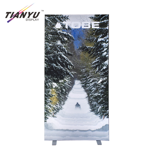 Cong đôi hai mặt Backlit vải LED không thấm nước lightboxes hiển thị lớn sơn ánh sáng Hộp gian hàng với kệ - Product Image 5