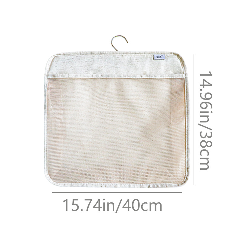 ชั้นเดียว --- ผ้าฝ้ายผสมลินินตาข่าย