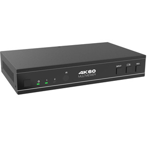Multivisor 4K60 2x1 HDMI Conmutador de video UHD sin costuras Gestión avanzada EDID - Product Image 2