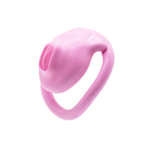 Nouveau jouet sexuel de dispositif de chasteté en plastique pour adulte avec serrure et 4 tailles d'anneau - Product Image 4