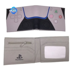 <strong>PSP</strong> game peripheral wallet Game controller folding creative PVC silicone money clip PS5 game console coin wallet - Product Image 5