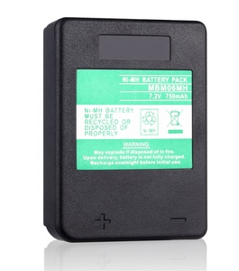 RHINO POWER Rechargeable <strong>Battery</strong> 7.2V 750mAh Ni-MH <strong>Battery</strong> <strong>for</strong> RP-MBM06MH <strong>for</strong> AUTEC MBM06MH Modular MJ/MK/MK PLUS - Product Image 1