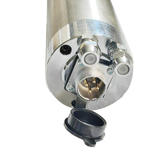 HQD 220V 800W 0.8kw数控主轴电机65毫米直径，带水冷却器，用于数控铣削和路由器机床 - Product Image 2