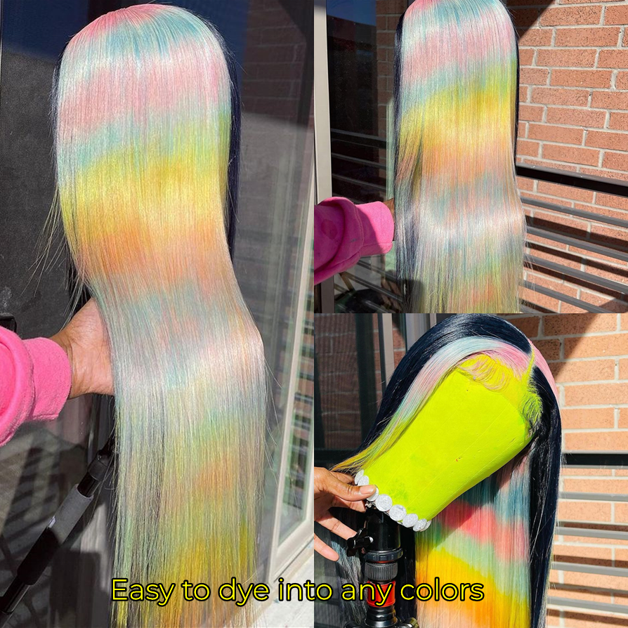 peluca de color