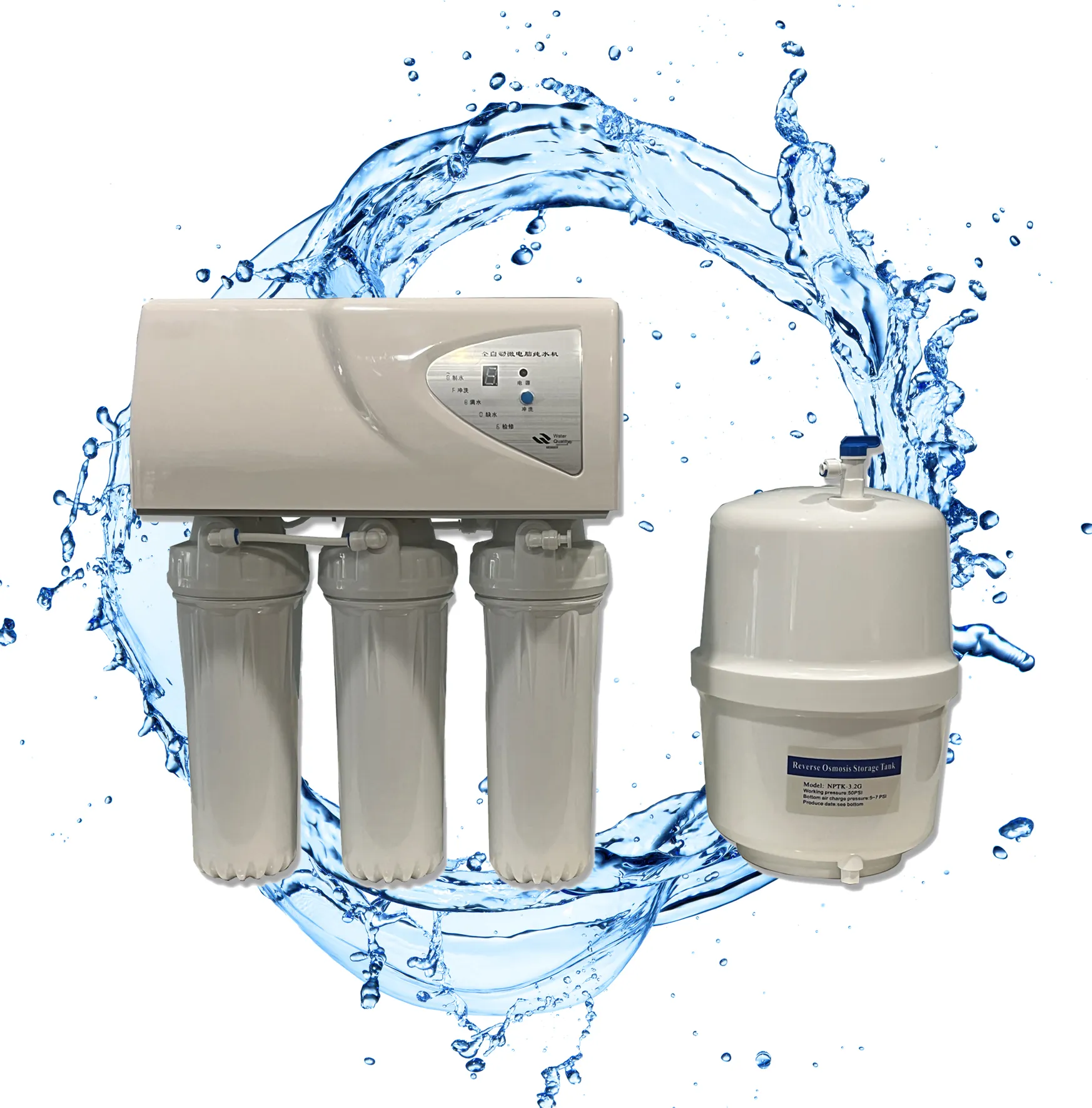 Sistema de purificación de agua para el hogar, tratamiento de agua Ro para uso doméstico