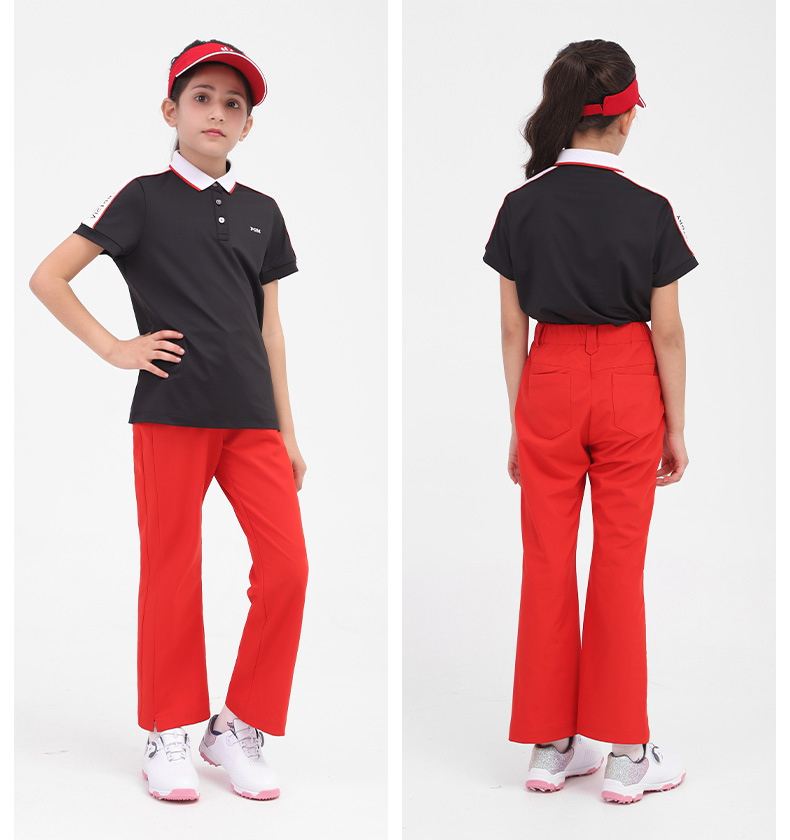 PGM KUZ100 oem quick dry leisure girl golf pants polyester wide leg