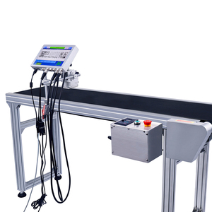 Weishuo T2000-F Automatic Code Printing Machine Double Printhead 1-27mm TIJ Inkjet Printer for Food Packing Water Card Printer - Product Image 1