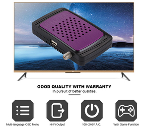 Yeni ürün dvbs2digital TV receiverhevc FTA dekoder dvb s2 tv dvbs2 set üstü kutusu - Product Image 6