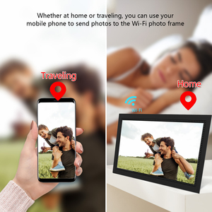 Nhà Máy OEM Frameo APP 15.6 Inch Wifi Ảnh Kỹ Thuật Số Khung Hình Điện Tử Với Màn Hình Cảm Ứng Chia Sẻ Hình Ảnh Video - Product Image 6