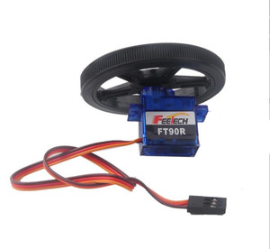 Feetech FT90R Digital Micro Sg90 360-Grad-Drehung 9g Servo für Roboters pielzeug Auto Dynamixel Codierung 3D-Druck BBC Micro Bit - Product Image 3