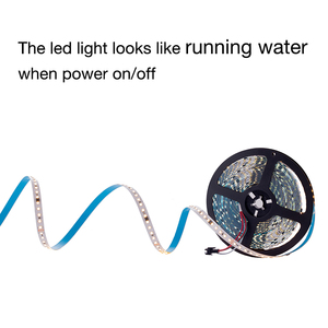24V WS2811 SMD 2835 Meteor sondaki S/M bant metre başına 120 Led V kovalayan etkisi şerit işıklar odası ses kontrol anahtarı modu için - Product Image 5