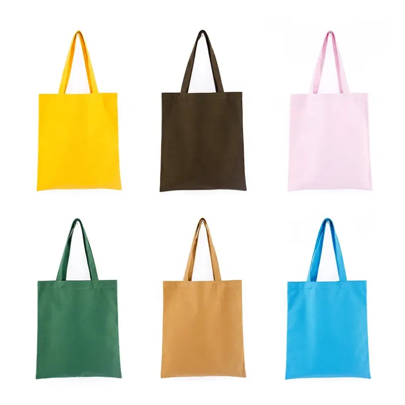 Promotional handbag cotton canvas tote bag for drawing DIY bag for children