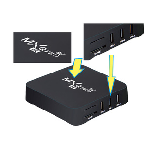 MXQPro 5G ממיר 4K Amlogic S905W 2.4G & 5GHz Wifi אנדרואיד 9.0 Quad core H.265 1G + 8G אתה צינור ה-<span class=keywords><strong>BBC</strong></span> Airplay 3D אנדרואיד טלוויזיה תיבה