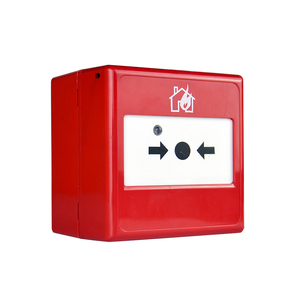 Sistema de alarma contra incendios, llave reiniciable manual convencional para punto de llamada