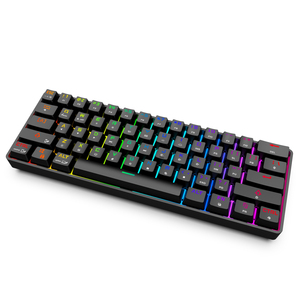 OUSAID-teclas de colores RGB para gaming, teclas de retroiluminación de arcoíris para Teclado mecánico de ordenador, DK68, DK61