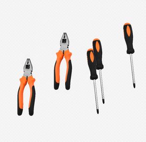 18 Pieces General Household Hand Tools <strong>Set</strong> With Plastic Toolbox Storage - Product Image 4