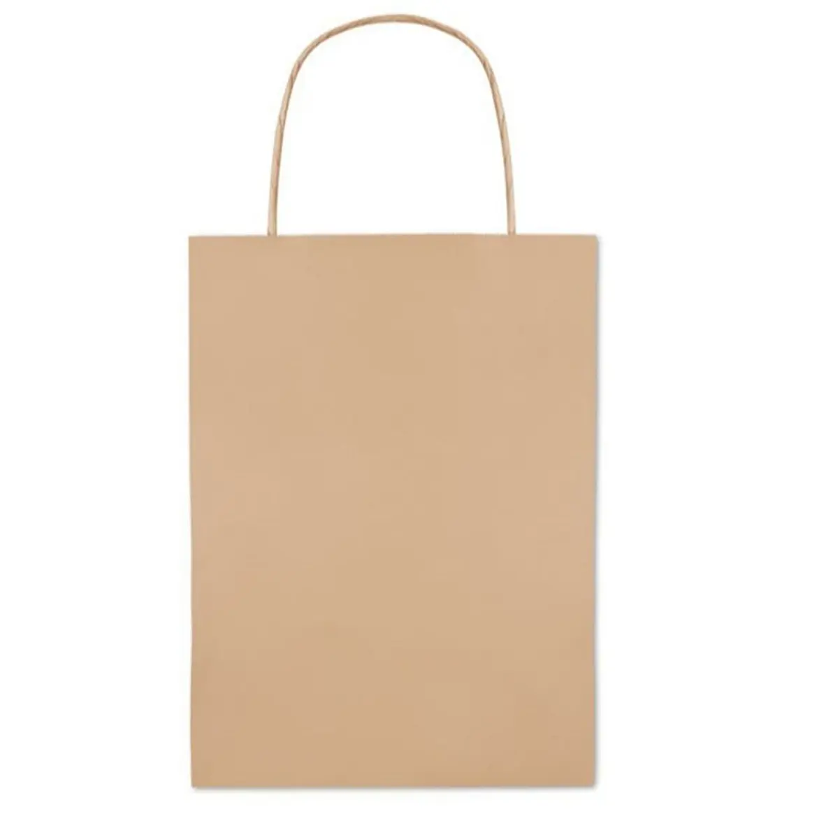 Factory High Quality Kraft Paper Bags Shopping Bag with Handles for Packaging Food and Vegetable from India