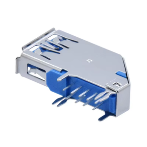 Conector hembra USB 3,0 vertical Inserto lateral de 9 pines Puerto de receptáculo USB a Bandera Tipo a enchufe Jack para sistema integrado - Product Image 1