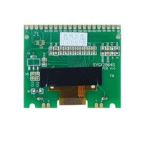 20 pin 128x64 fstn modulo lcd st7565 display seriale driver o parallelo cog con PCBA