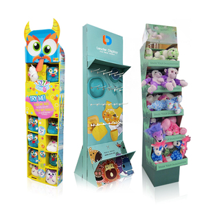Espositore Funko Pop in cartone ondulato per scaffale giocattolo di promozione del supermercato per giocattoli al dettaglio - Product Image 1