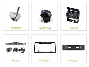 Alarm <strong>3</strong> in 1 HD 1080P Video Parking <strong>Sensor</strong> Car <strong>Reverse</strong> Backup Rear View Camera with <strong>2</strong> Radar Detector <strong>Sensors</strong> Car <strong>Reverse</strong> Camera - Product Image 2