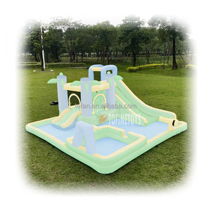 สไลเดอร์สูบลมสำหรับเด็กสวนหลังบ้านปาร์ตี้ฤดูร้อน - Product Image 1