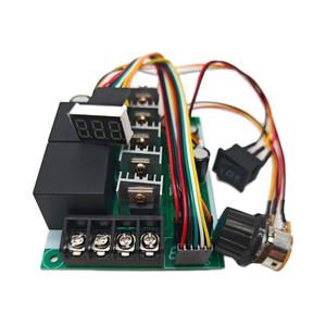 Controlador de velocidad del Motor, DC 10-55V 60A PWM DC, controlador de Control de Motor ajustable hacia adelante, pantalla de dígitos LED - Product Image 1