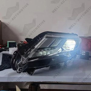 Yeni stil 4X4 satış sonrası ABS far aksesuarları LED kafa lambası siyah kafa işık triton l200 2020