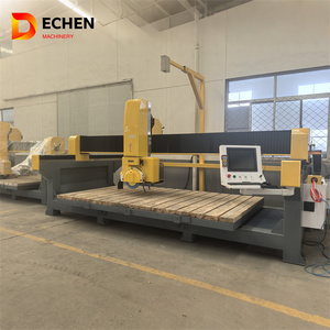 เครื่องตัดหิน CNC 5แกนเครื่องแกะสลัก CNC 5 + 3แกนสำหรับหินอ่อนแกรนิตควอตซ์ครัวเคาน์เตอร์ - Product Image 1