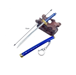 经典动漫3D仿真剑模型金属钥匙扣合金钥匙扣戒指创意吊坠装饰 - Product Image 5