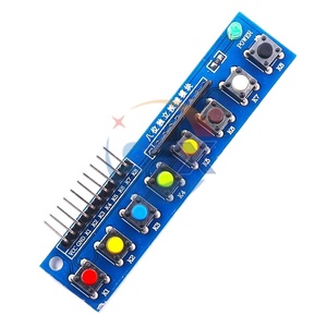 ST034 8-stelliges Tastatur modul 8-stellige unabhängige Tastatur Hochwertiges Tastatur zubehör Taktil