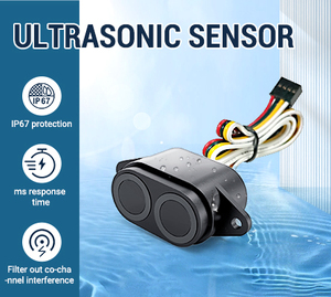 DYP-A22 IP67 Ultra-Low-Standby-Strom verbrauch 3m Reichweite Ultraschalls ensor für Robot Agv Object Proximity & Presence Detection - Product Image 3