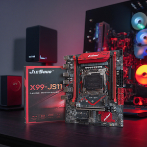 Motherboard X99 D4 LGA 2011 ATX, Motherboard X99 M.2 Slot 4 saluran DDR4 untuk Intel XEON E5 V3/V4 CPU PC - Product Image 1