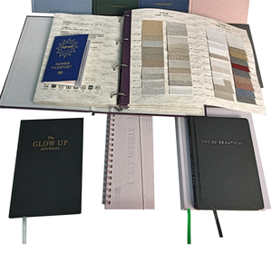 Vải lanh tùy chỉnh máy tính xách tay Tạp Chí kế hoạch chương trình nghị sự Nhật Ký notepad với đóng sách cao cấp & in cá nhân - Product Image 5