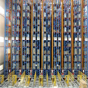Wholesale Adjustable Multi-Level Warehouse Automated Storage and Retrieval <strong>System</strong> Pallet Racks - Product Image 5