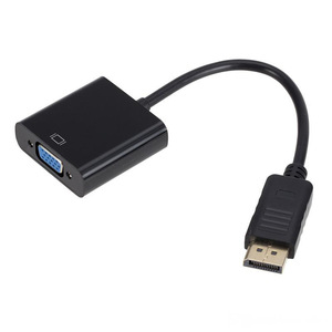 DP a VGA convertidor DisplayPort DP a VGA macho a hembra Cable DP a VGA adaptador para PC ordenador portátil HDTV Monitor proyector