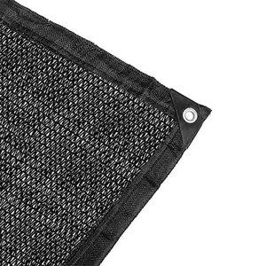 Hochwertiges schwarzes Sonnenschutz netz Wind dichtes und wasserdichtes HDPE-Sonnenschutz netz mit hoher Rate